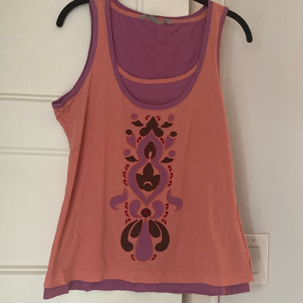 Athleta Pink and Purple Tank Top